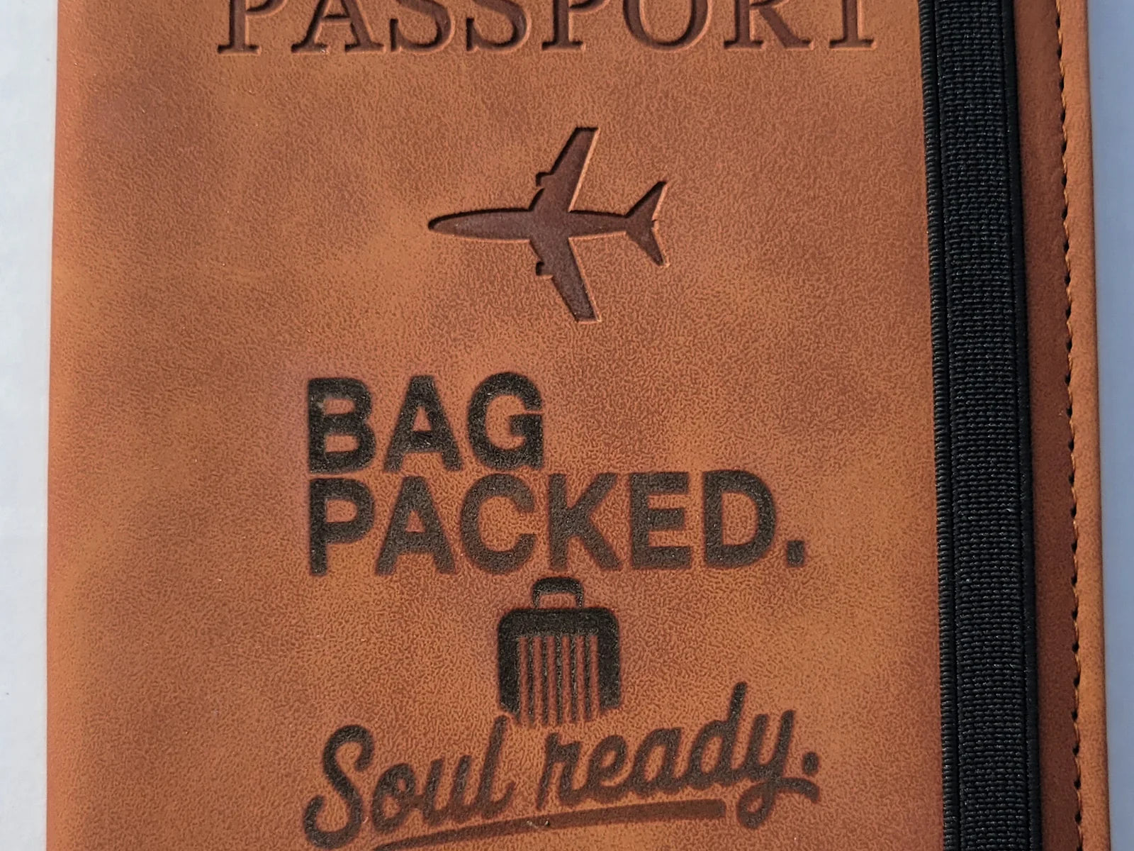 A personalized product from a coordinated Laser Loot Box travel collection